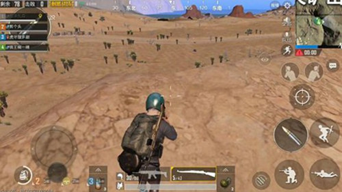 《绝地求生刺激战场》沙漠地图怎么卡点