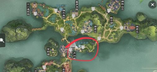 《楚留香》手游6月7日坐观万象打坐点位置