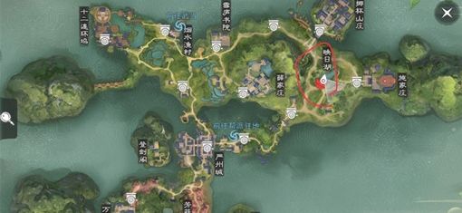 《楚留香》手游6月7日坐观万象打坐点位置