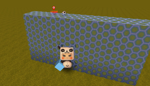 《迷你世界》球门怎么做