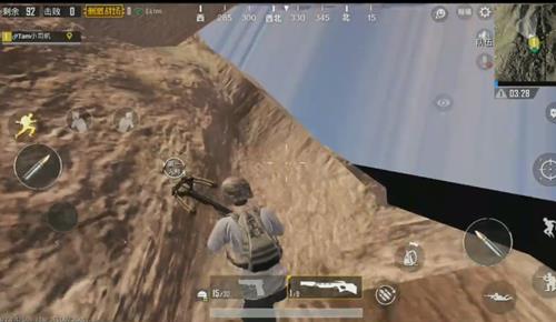 《绝地求生刺激战场》新版本沙漠地图进入山体BUG