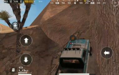 《绝地求生刺激战场》新版本沙漠地图进入山体BUG