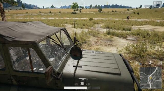 《绝地求生刺激战场》吉普车隐身BUG图文详解