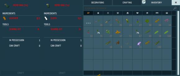 《艾兰岛》怎么制作二级背包