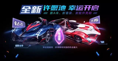 《QQ飞车》许愿池玩法规则及奖励一览