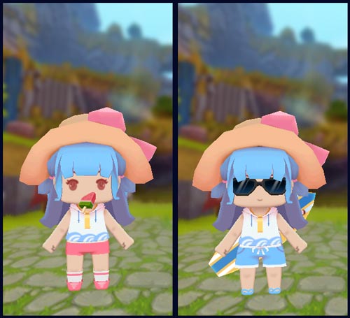 《迷你世界》夏日海滨冲浪皮肤图文介绍