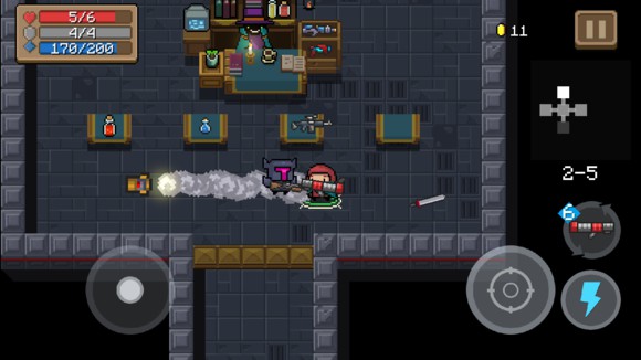 《元气骑士》聚爆武器用法