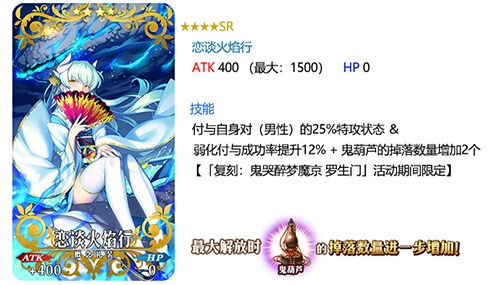 《FGO》罗生门复刻活动卡池英灵礼装详解