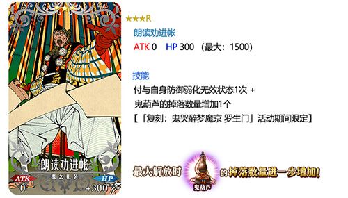 《FGO》罗生门复刻活动卡池英灵礼装详解