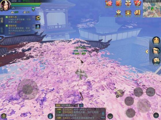 《剑侠世界2》繁华飘落隐藏点位置攻略