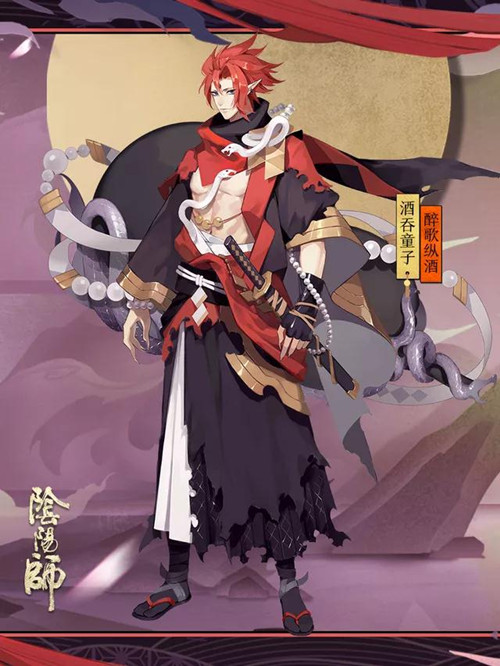 《阴阳师》酒吞童子醉歌纵酒皮肤图鉴及获得一览