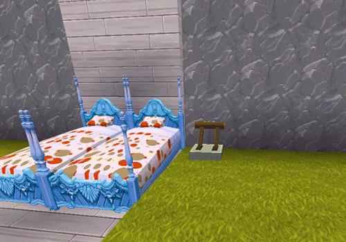 《迷你世界》床后的隐藏密室怎么做