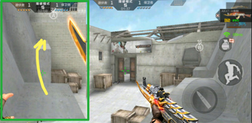 CF手游超级跳技巧图文心得