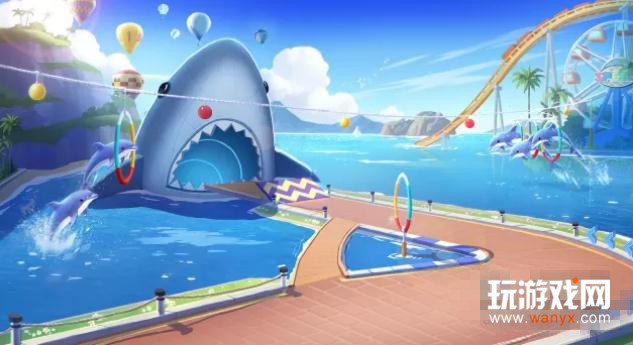 《QQ飞车》手游狂鲨水世界地图跑法攻略