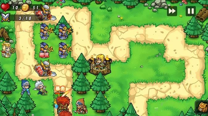 《塔防之光》3-3树精之王关卡通关攻略