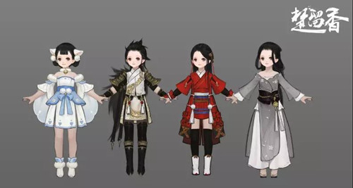 《楚留香》手游童女体型江湖套装大全