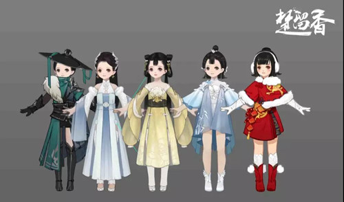 《楚留香》手游童女体型江湖套装大全