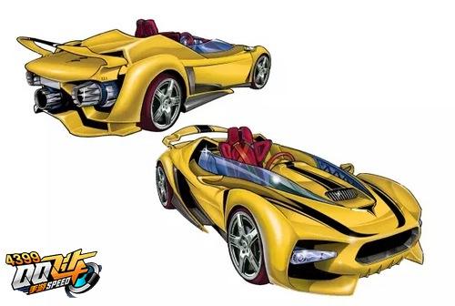 《QQ飞车》手游大黄鸭和大黄蜂对比介绍