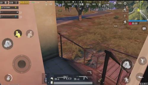 《绝地求生刺激战场》炮楼透视BUG教程