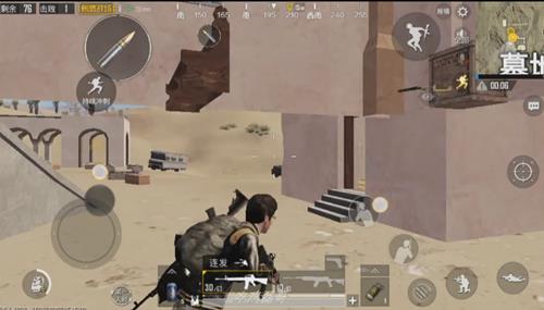 《绝地求生刺激战场》墓地房屋穿墙遁地BUG