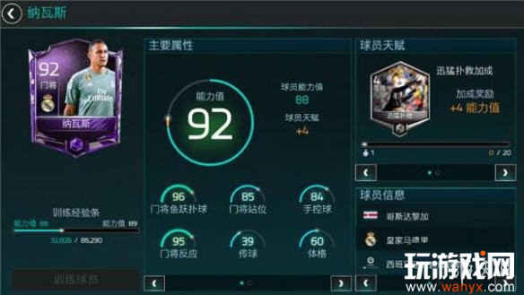 《FIFA足球世界》五大门将排行