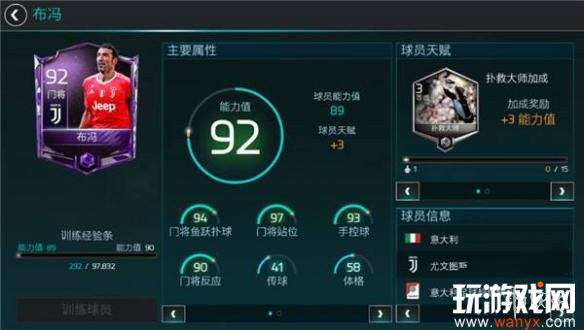 《FIFA足球世界》五大门将排行