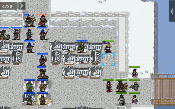 《三国戏蔷薇英雄传》第四关怎么过