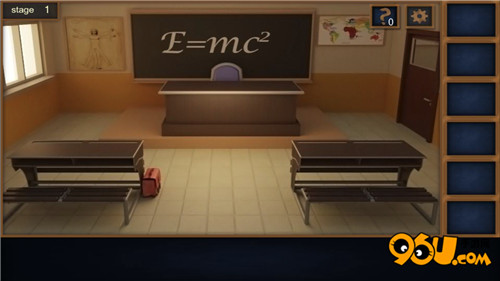 《密室逃脱:逃离学校》第1关怎么过