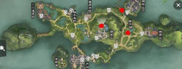 《楚留香》手游3月13日坐观万象打坐点位置介绍