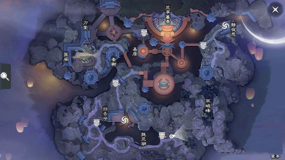 《楚留香》手游3月10日坐观万象打坐点位置介绍