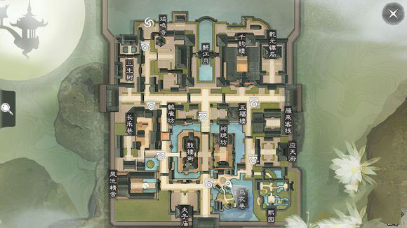 《楚留香》手游3月10日坐观万象打坐点位置介绍