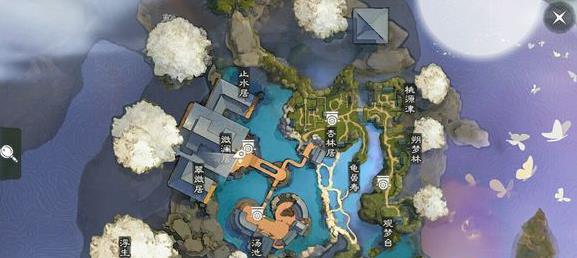 《楚留香》手游3月9日坐观万象打坐点位置介绍