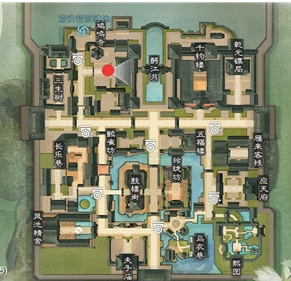 《楚留香》手游5月24日坐观万象打坐点位置