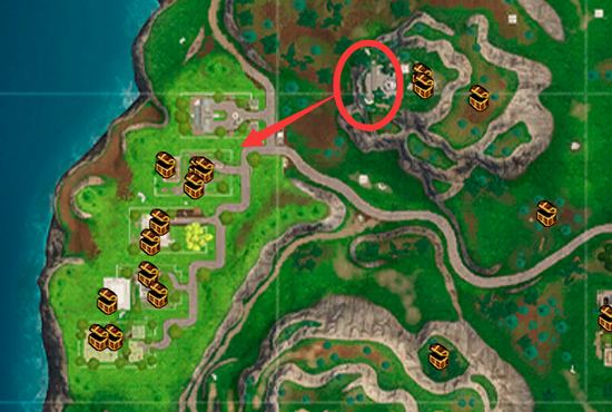 《堡垒之夜》第四赛季地图全资源点解析