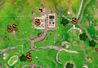 《堡垒之夜》第四赛季地图全资源点解析