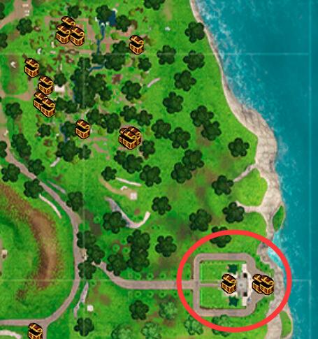 《堡垒之夜》第四赛季地图全资源点解析