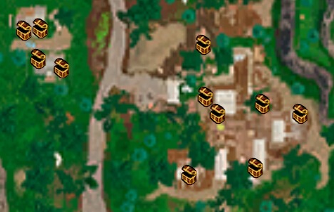 《堡垒之夜》第四赛季地图全资源点解析