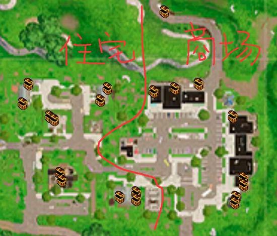 《堡垒之夜》第四赛季地图全资源点解析