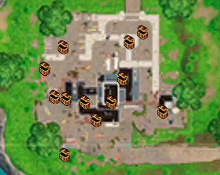 《堡垒之夜》第四赛季地图全资源点解析