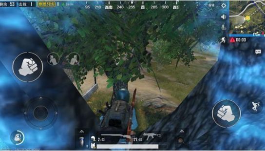 《绝地求生刺激战场》卡进树里bug图文详解