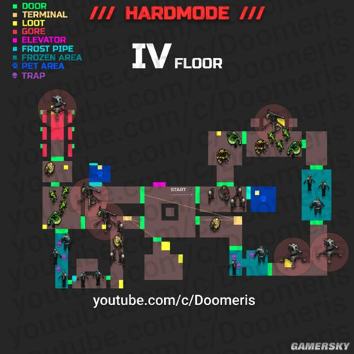 地球末日生存A堡各层资源分布图_地球末日生存A堡各层平面图汇总