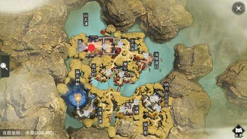 《楚留香》手游5月11日坐观万象打坐点位置