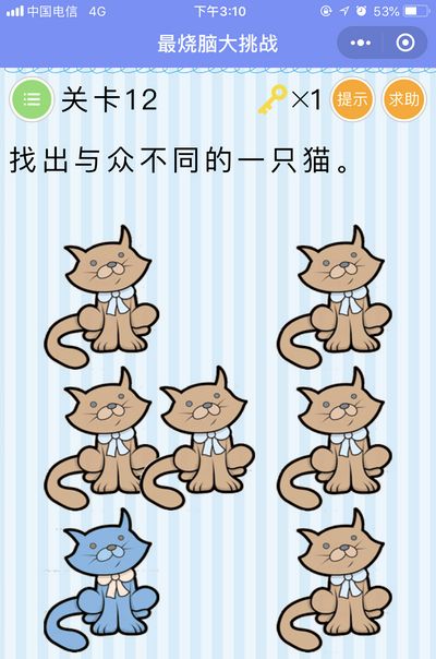 《最烧脑大挑战》第12关图文攻略