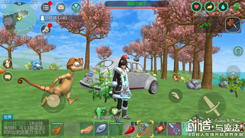 《创造与魔法》桃子获得方法