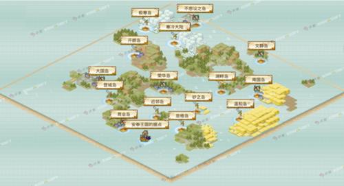 《大航海探险物语》由里皮安共和国怪物分布图