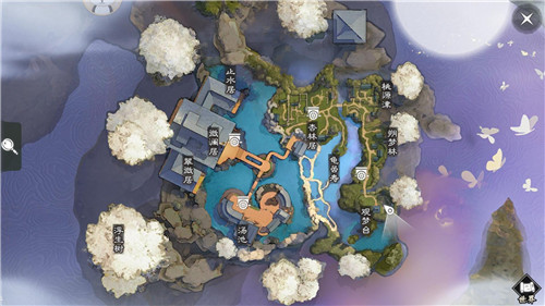 《楚留香》手游4月23日坐观万象打坐点位置