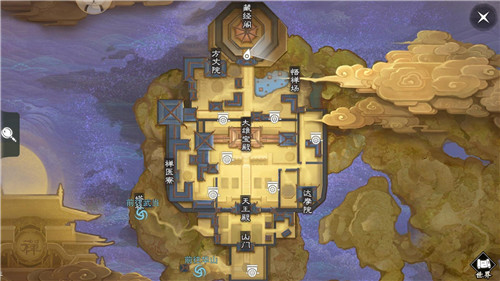 《楚留香》手游4月23日坐观万象打坐点位置