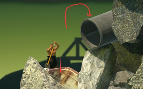 《Getting over it》玩法攻略