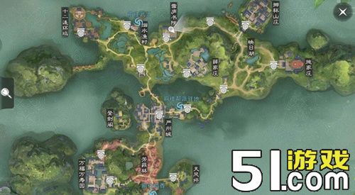 《楚留香》手游4月16日坐观万象打坐点位置