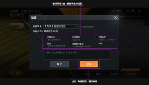 《和平精英》举报流程一览